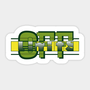 Off Limits Sticker